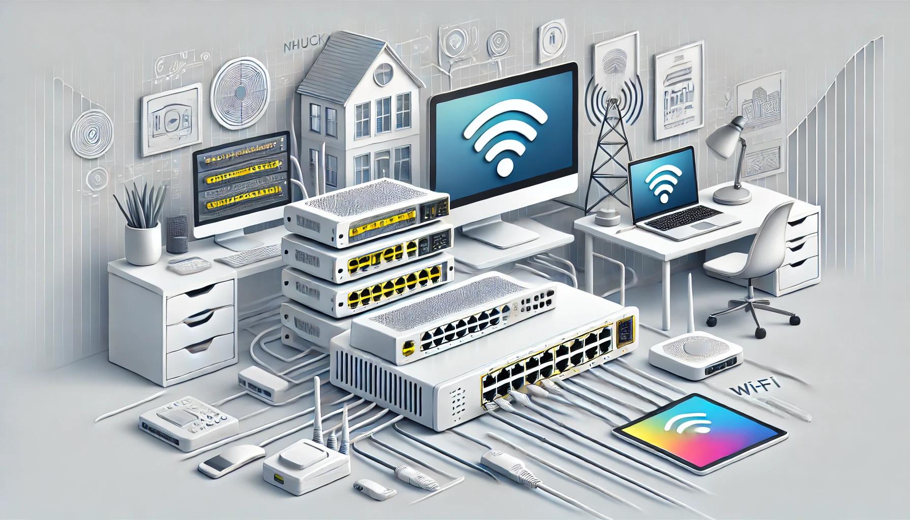 Introduction to Network Hubs, Switches, and Routers