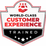 Tecbound Technology WCCXTCertification Logo Company - World Class Customer Experience Trained